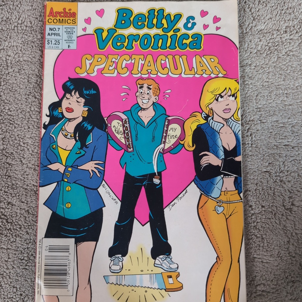Betty and Veronica Spectacular No 7 April 1994 Archie Comics Valentine Issue